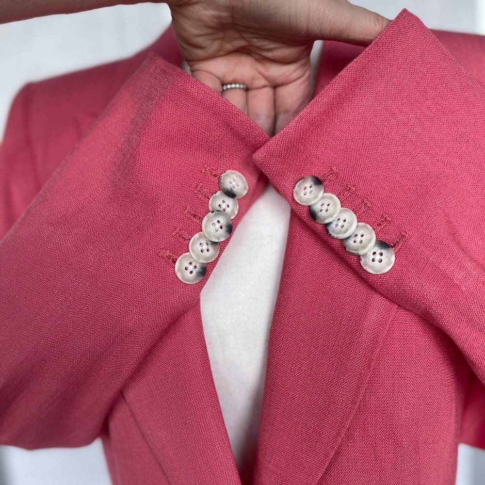 Veronica Beard Melon Danielle Dickey Jacket Sz 4 - image 5